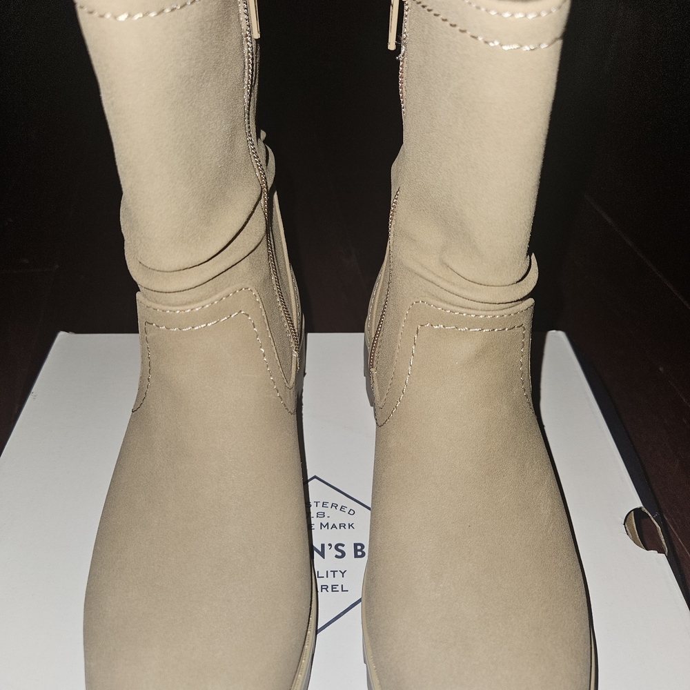St. John's Bay Women's Beige Ankle Booties